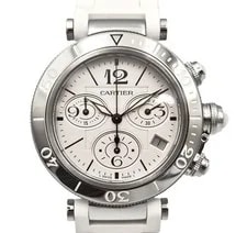 Cartier — Cartier Pasha C Chrono Steel W3140005 8368076182 154612502 — Watch — resale