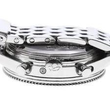 Breitling Navitimer Montbrillant Olympus A19350 42mm SS Silver Dial #C069 2