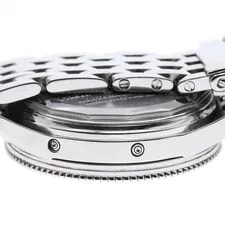 Breitling Navitimer Montbrillant Olympus A19350 42mm SS Silver Dial #C069 3
