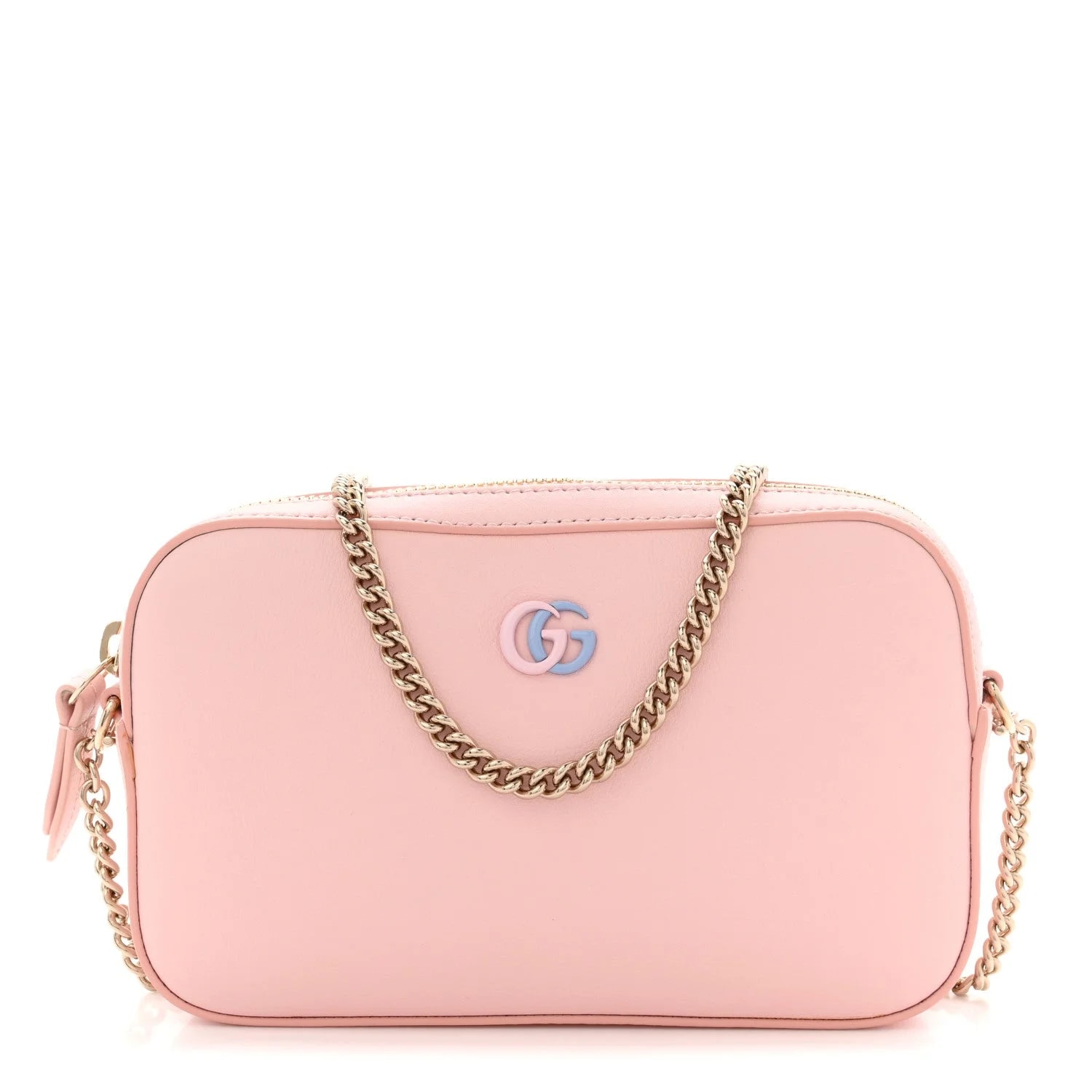 Gucci — Dollar Enamel Super Mini GG Marmont Chain Light — Handbag — resale
