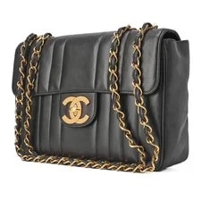 Chanel Mademoiselle 30cm Single Flap Chain Hard 2