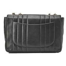 Chanel Mademoiselle 30cm Single Flap Chain Hard 4