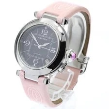 Cartier — Cartier Pasha C Christmas Limited W3109599 35mm SS Black #C7932 — Watch — resale