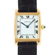 Cartier Watches Tank Reverso LM 1970s Jaeger-LeCoultre Movement 2582 18K YG 2