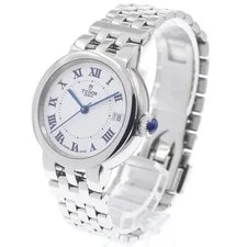 Tudor Clair DE Rose 35800 33mm SS Silver #C8399 2