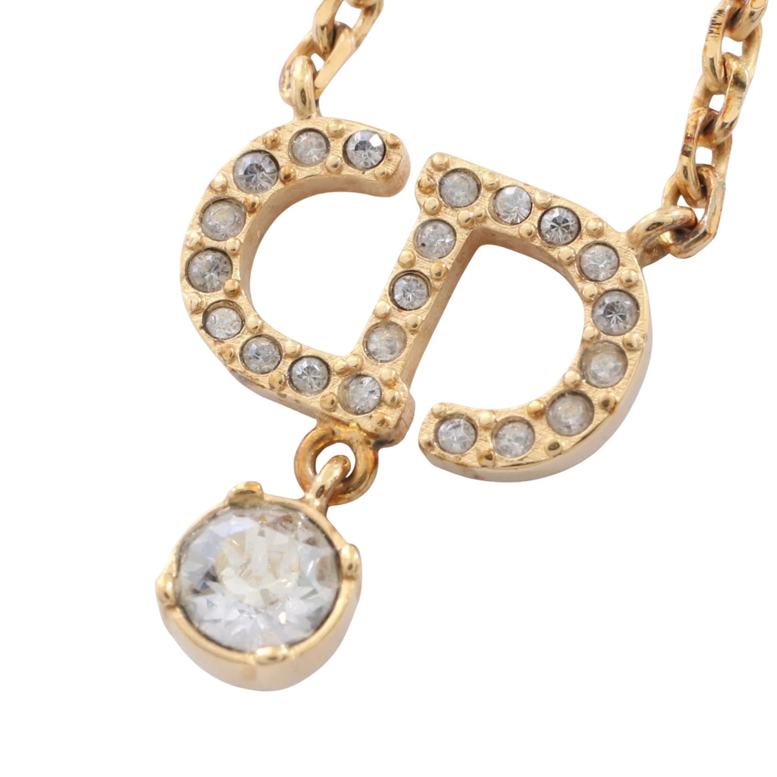 Dior — Strass CD Logo — Jewelry — resale