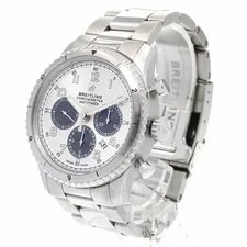 Breitling Navitimer 8 B01 AB0117 Automatic 43mm Box Papers Silver Chronograph 3
