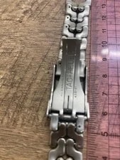 Tag Heuer Stainless Steel Bracelet 435-01 With Link Buckle 3