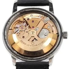 Omega Genève 166.002 34mm SS Silver #C10496 2