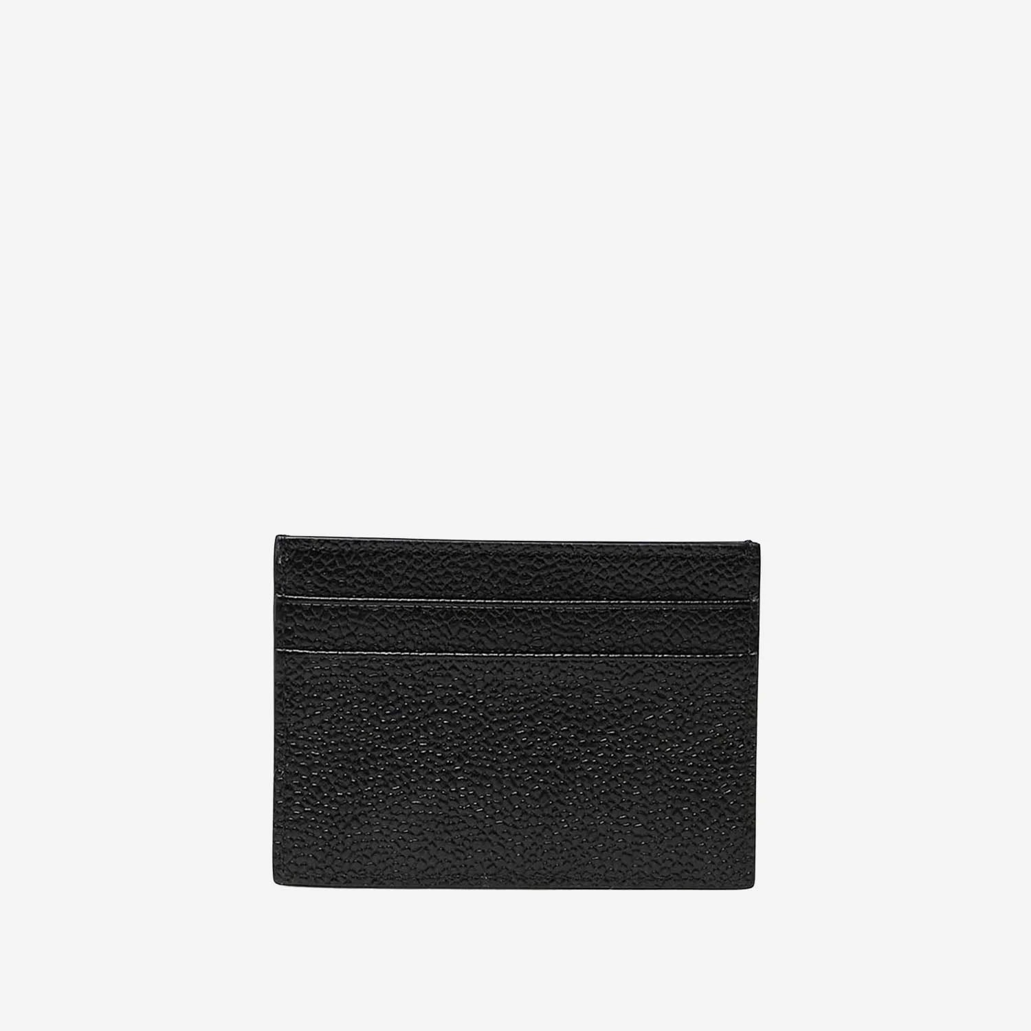 Thom Browne Logo Card Case — Calf Full Grain Wallets & Cardholders 2