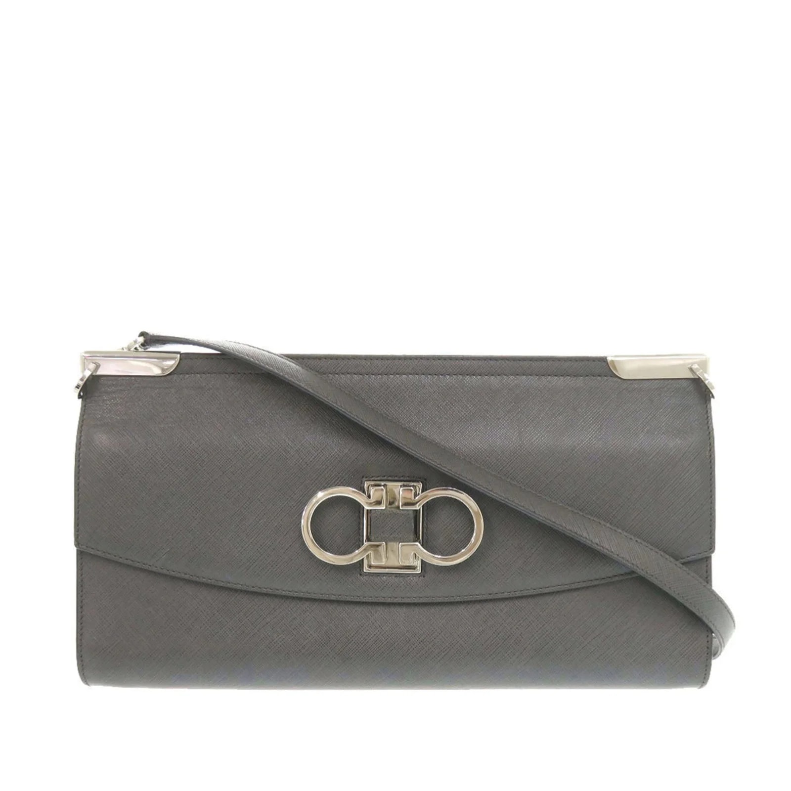 Ferragamo — Double Gancini — Handbag — resale