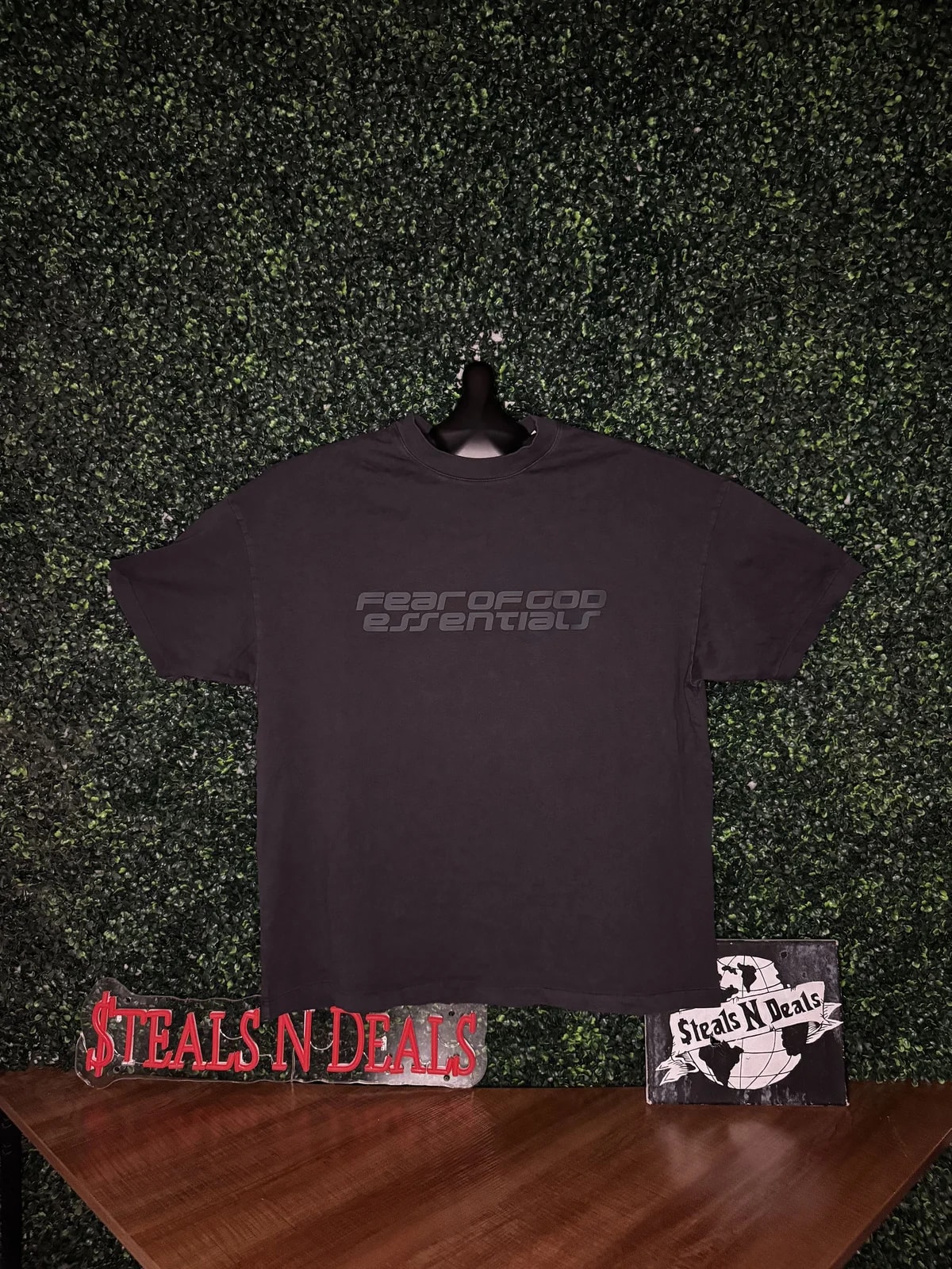 Fear of God Essentials — Fear of God Essentials Dark Tee — streetwear — resale