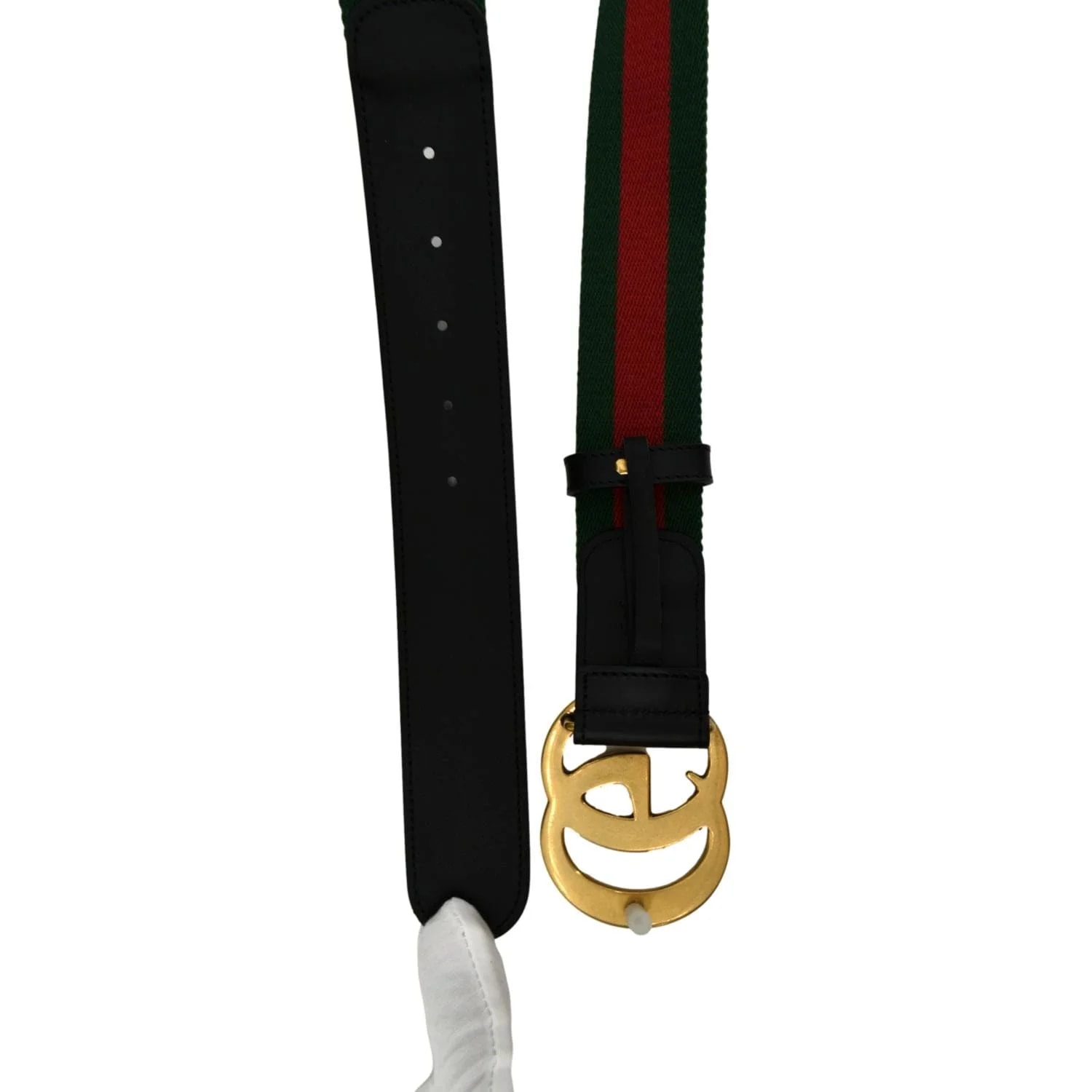 Gucci Interlocking G Buckle Web Belt 404916 4