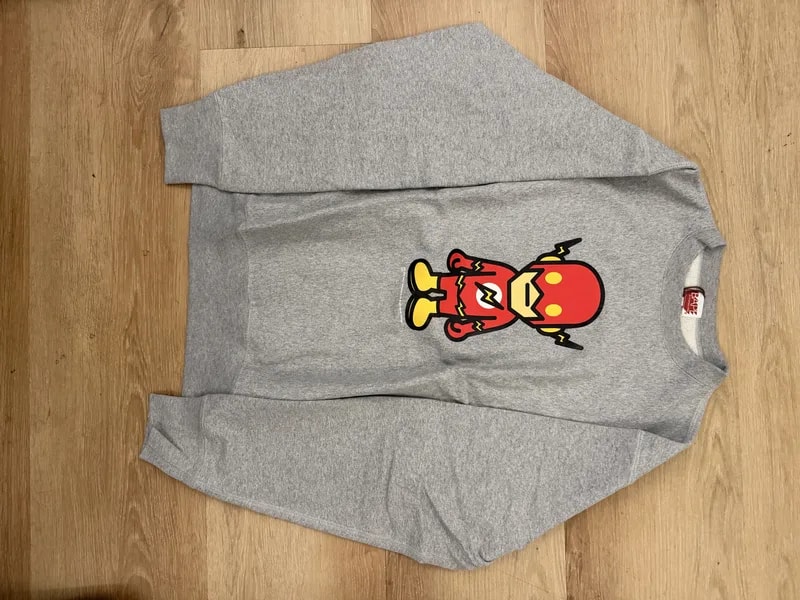 BAPE — Bape X DC Flash Crewneck 2007 — streetwear — resale