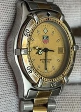 TAG Heuer 2000 Series 964.013 Professional Quartz Gold & Steel From Japan 2