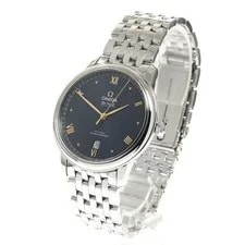 Omega DE Ville Prestige 424.10.40.20.03.004 40mm SS Navy #C5071 2