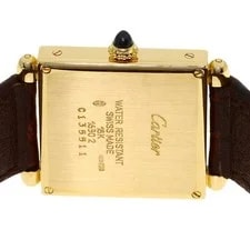 Cartier Tank Obus W1512256 K18 Yellow Gold 24.7mm X 31mm Silver Dial #KYW1759 2