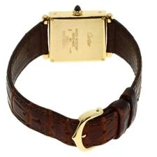 Cartier Tank Obus W1512256 K18 Yellow Gold 24.7mm X 31mm Silver Dial #KYW1759 3