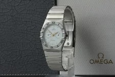 NOS/Full Set 1992 Omega Constellation 32mm 396.1070.1 Quartz Silver 2