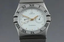 NOS/Full Set 1992 Omega Constellation 32mm 396.1070.1 Quartz Silver 3