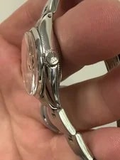 Rolex Datejust Red Diamond Dial Smooth Bezel Oyster Band 4