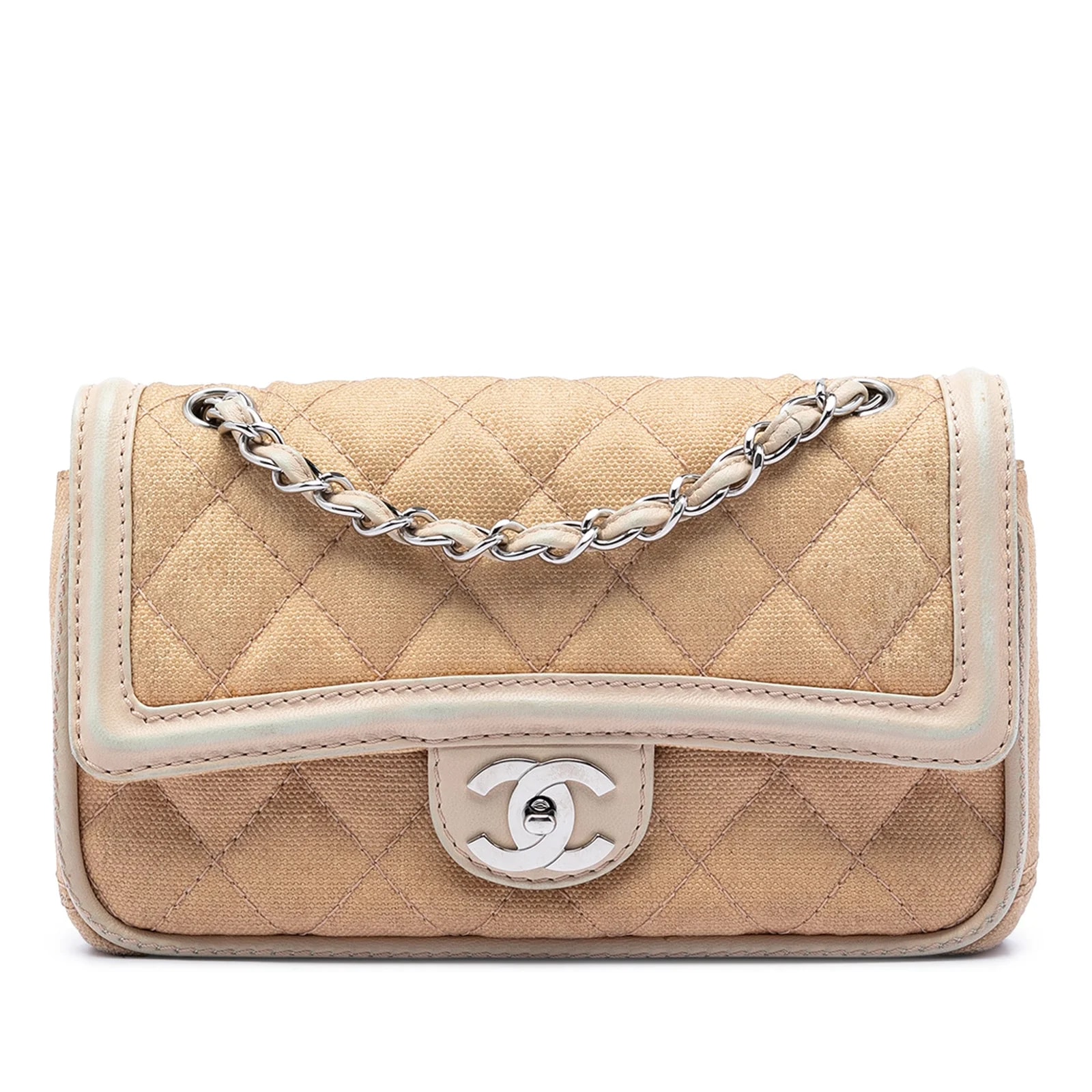 Chanel — Medium Classic Trimmed Double Flap — Handbag — resale