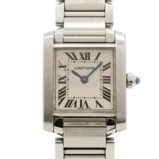 Cartier — Cartier Tank Française SM W51008Q3 Ivory Dial GZl1idf6 — Watch — resale