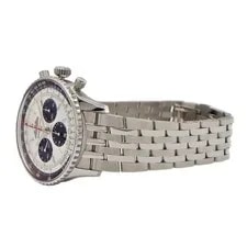 Breitling Navitimer B01 AB0138241G1A1 43mm Stainless Steel Silver Dial #KN219 4