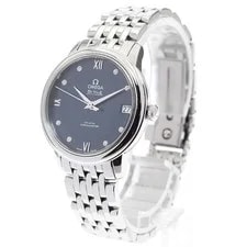 Omega 424.10.33.20.53.001 de Ville Prestige 8P Diamond Date Co-Axial Japan G0820 2