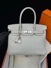 Auth Hermès Birkin 30 Milk Top Handle 2