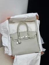 Auth Hermès Birkin 30 Milk Top Handle 3