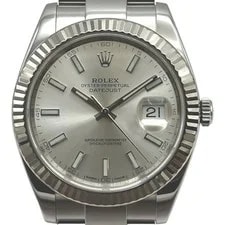 Rolex — Rolex Datejust 41 126334 41mm White Gold Silver OKW548 — Watch — resale