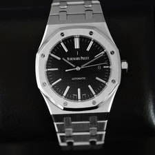 Audemars Piguet — Audemars Piguet Royal Oak 15400st Stainless Steel Black Dial Auto 41mm — Watch — resale