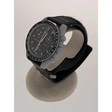 Omega Quartz Analog BLK 2