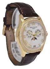 Patek Philippe Annual Calendar 18k Yellow Gold MOP Diamond 37mm + 4936J 4