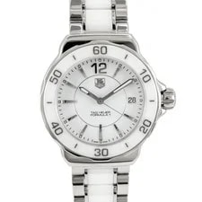 Tag Heuer Formula 1 37MM WAH1211 White Ceramic Steel Quartz 3