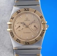 Omega — Omega Constellation 18K Gold - Day / Date - Gold Diamond Dial — Watch — resale