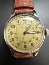 LeCoultre Manual Wind – Military Style Dial – Serviced $ Polished — Watch — resale