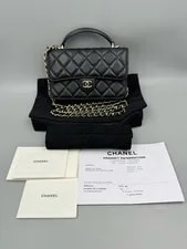 Chanel — Chanel Classic Flap WOC Quilted Flap Crossbody — Handbag — resale