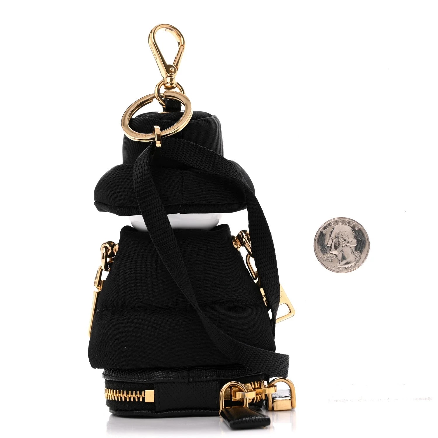 Puffy Soft Robot Keychain With Strap 2