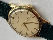 IWC Antique 36mm Solid Gold Manual Wind Good 4