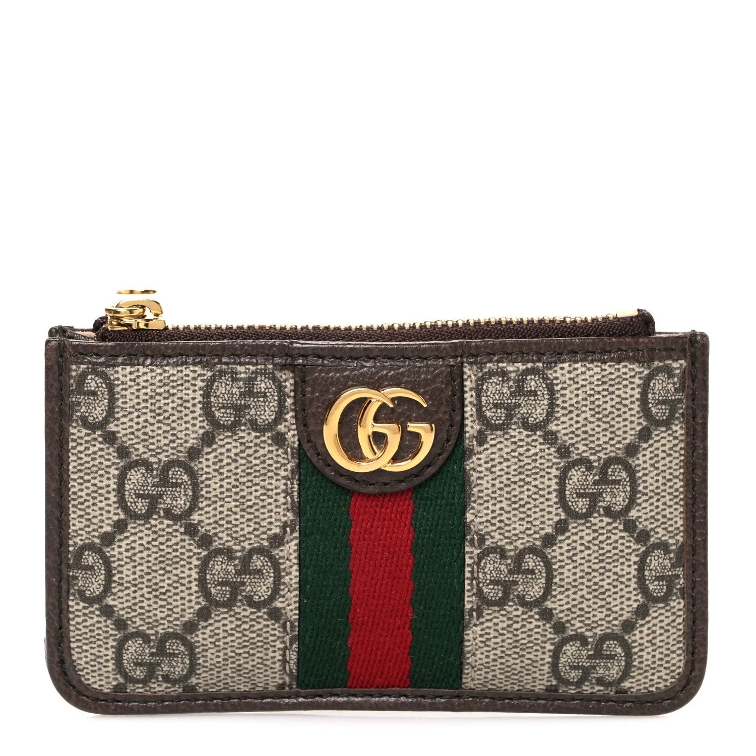 Gucci — Web Ophidia Zip Card Case — Accessory — resale