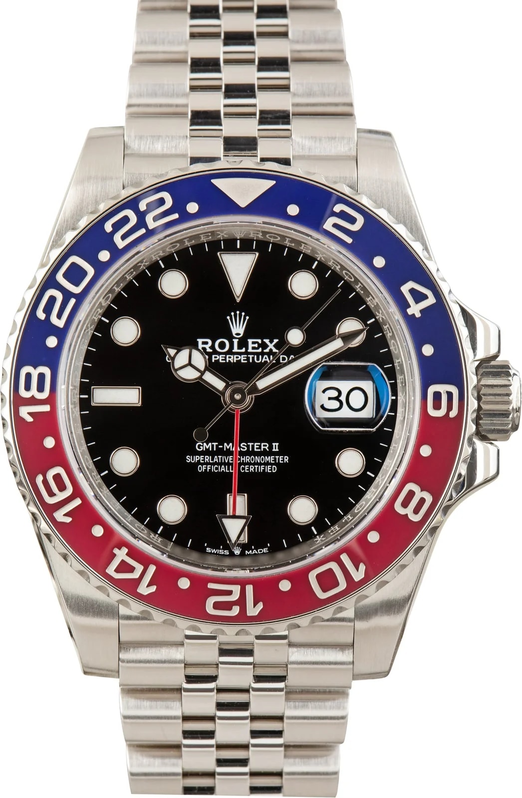 Rolex — Rolex GMT-Master II Ref 126710BLRO Stainless Steel Pepsi — Watch — resale