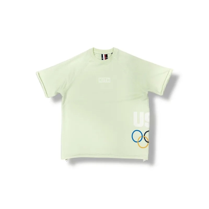 KITH- Team USA 5 Rings Howard Tee Olympics Patina 3