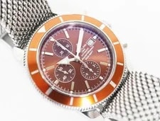 Breitling Superocean Heritage Chrono A13320 Brown Stainless Automatic S 2