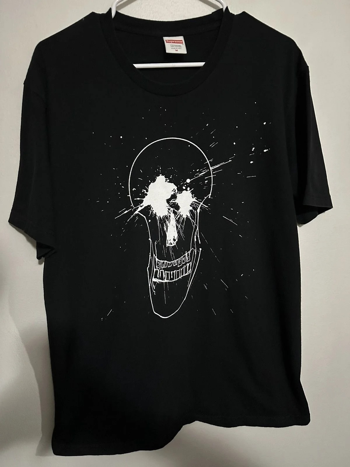 Supreme — Supreme Ralph Steadman Skull Tee — streetwear — resale