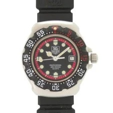 Tag Heuer — Excellent Condition TAG Heuer Formula 1 374.508 SS Rubber Black Quartz Bla — Watch — resale