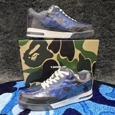 A Bathing Ape — A Bathing APE RoadSta Low Top Lace-Up 1180191003 — Sneaker — resale