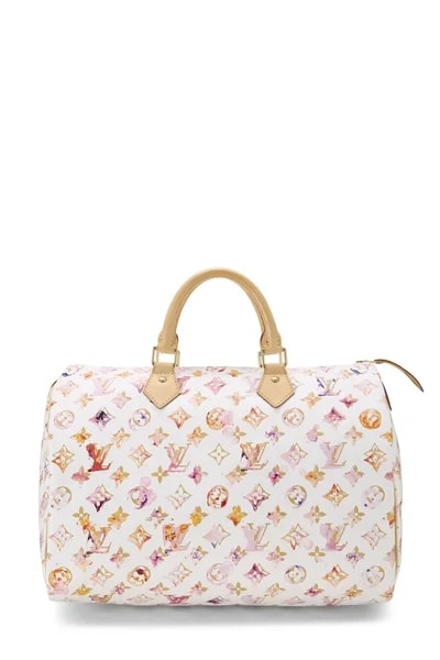 Louis Vuitton — Richard Prince X Louis Vuitton Limited Edition Watercolor Speedy Top Handle 35 — Handbag — resale