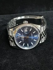 2025 Rolex Datejust 126200 Blue Dial Smooth Bezel SS Jubilee With Papers 36mm 4